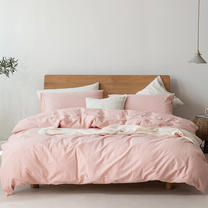 Japanese Style Cotton Duvet Cover Set