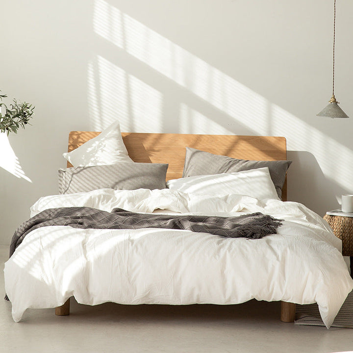 Japanese Style Cotton Duvet Cover Set