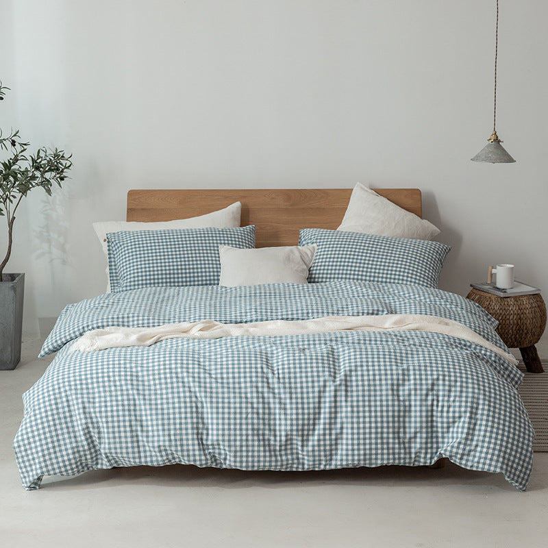Japanese Style Cotton Duvet Cover Set