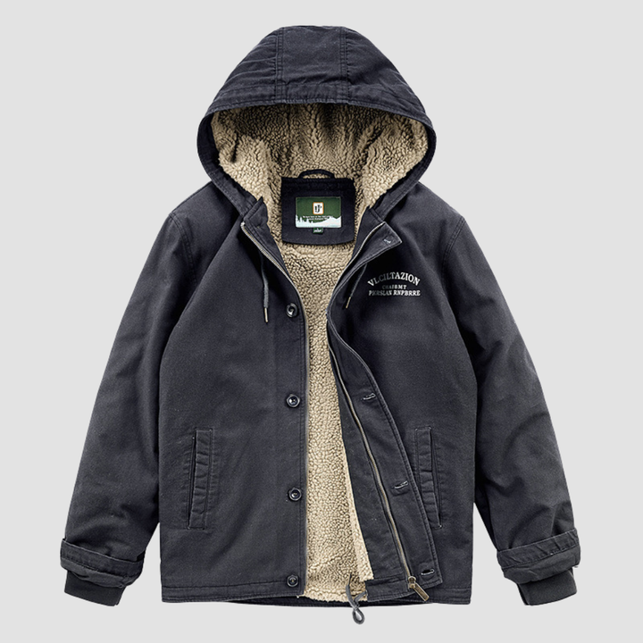 Thermal Hooded Cotton Jacket
