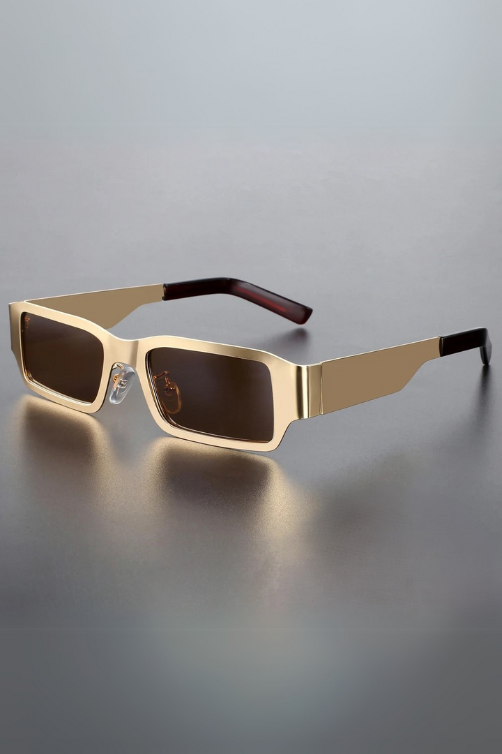 Nova Edge Rectangular Statement Sunglasses
