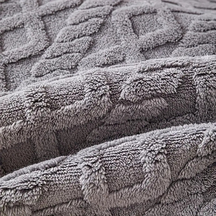 Contemporary Diamond Pattern Recliner Slipcover