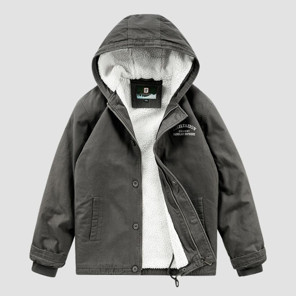 Thermal Hooded Cotton Jacket
