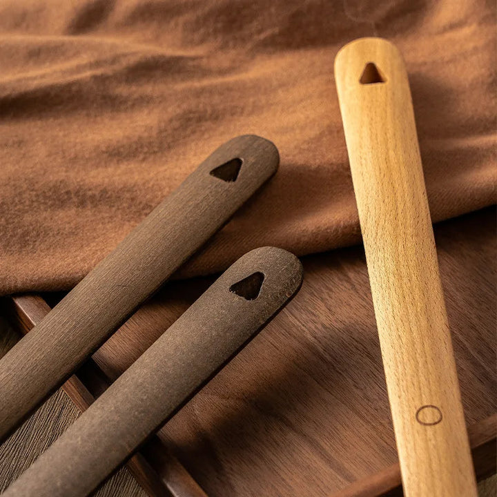 Minimalist Wooden Shoehorn With Magnetic Wall Mount