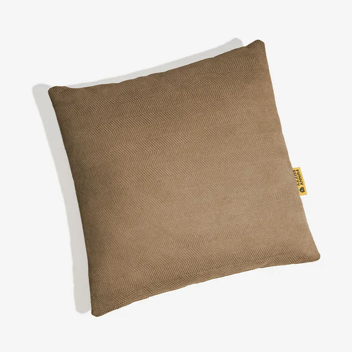 Contemporary Chenille Couch Cover With Herringbone Pattern