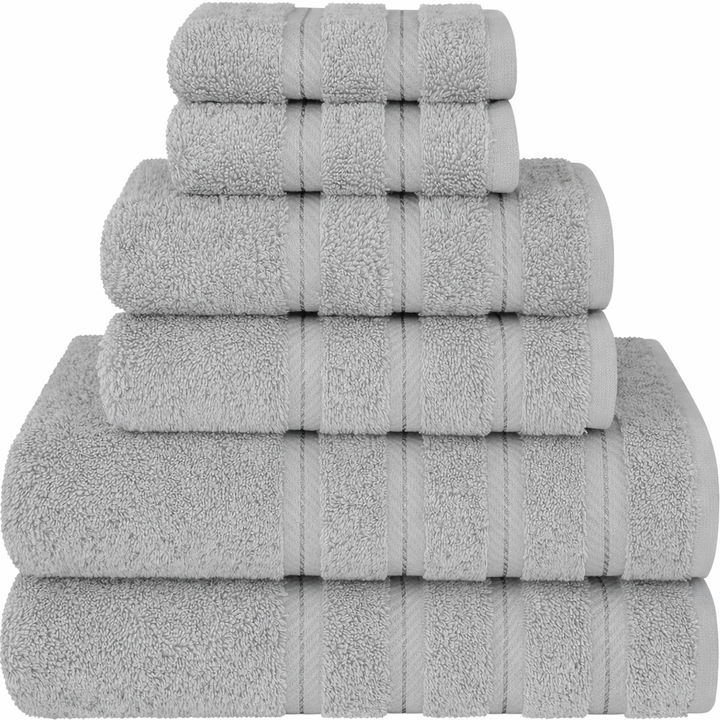 6-Piece Bath Towel Set – Soft & Highly Absorbent