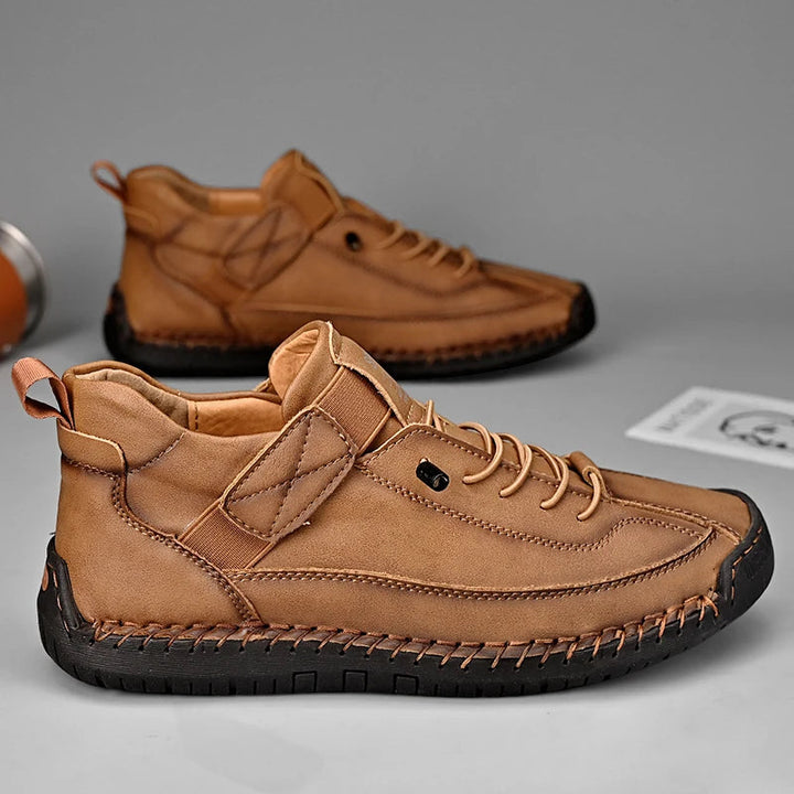 Jack Comfort Fit Casual Shoes | Solid Lace-Up Casual Shoes