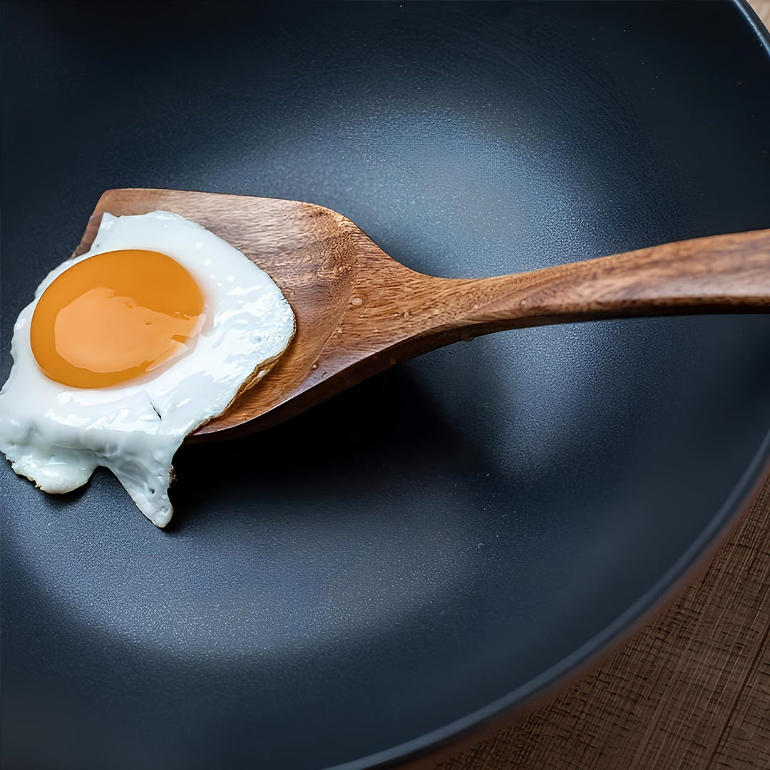Minimalist Wooden Utensil Set with Ergonomic Handles