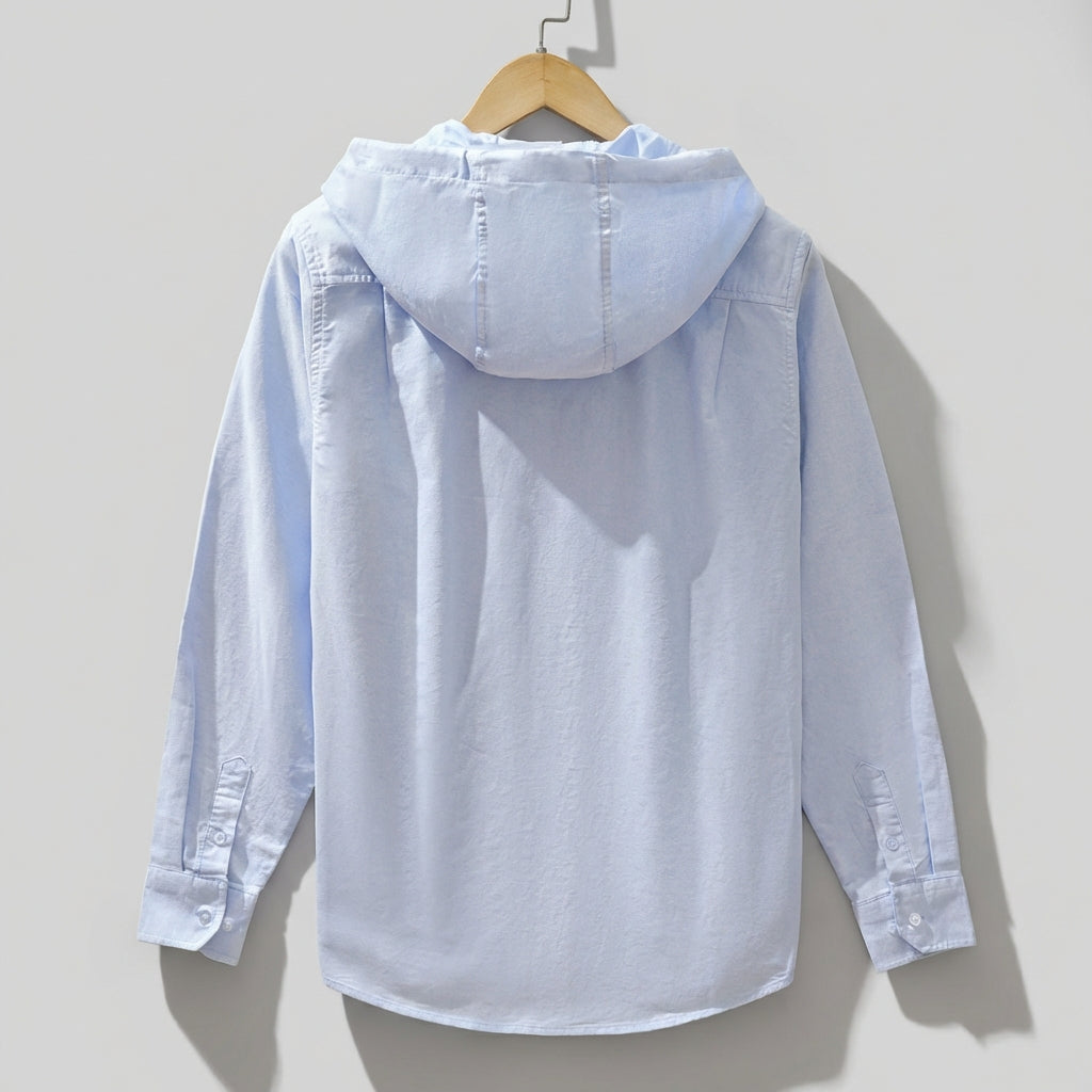 Lightweight Hooded Zip Jacket with Relaxed Everyday Fit