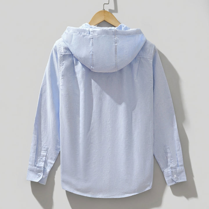 Lightweight Hooded Zip Jacket with Relaxed Everyday Fit