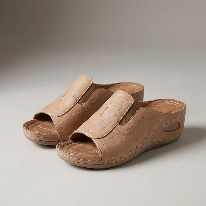 Orthopedic Slide Sandals with Cushioned Support