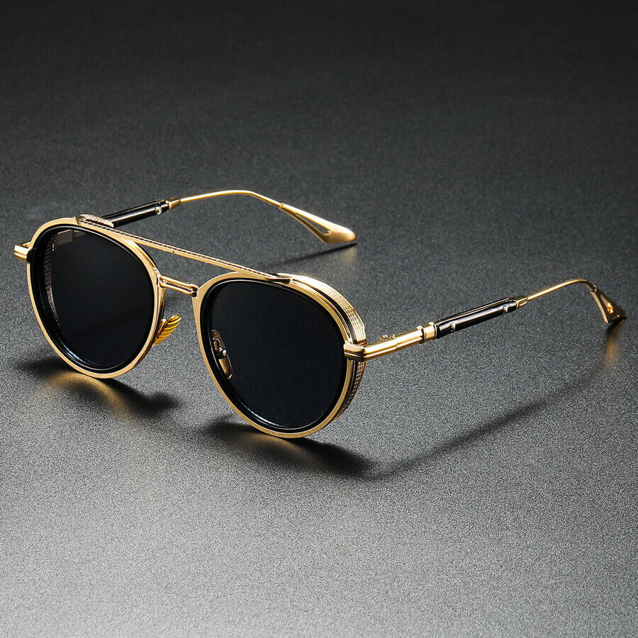 Alessio Heritage Round Sunglasses