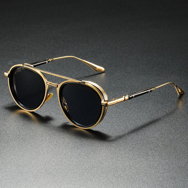 Alessio Heritage Round Sunglasses