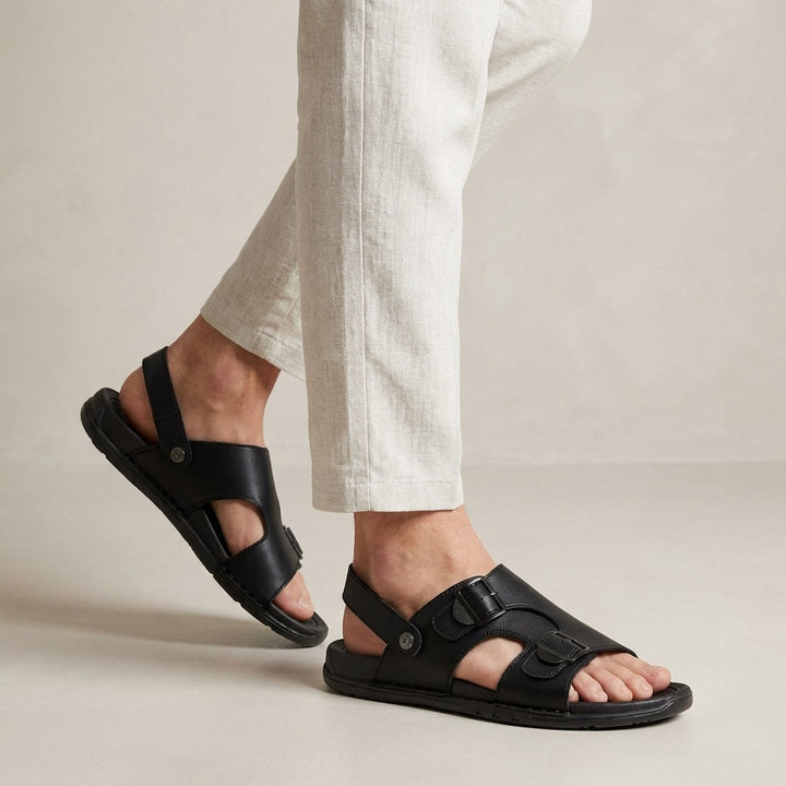 Comfort Slingback Sandals with Contoured Footbed