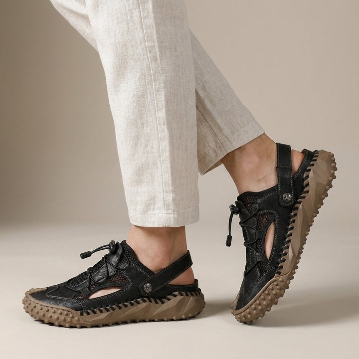 Adventure Mesh Slip On Shoes with Rugged Grip Sole