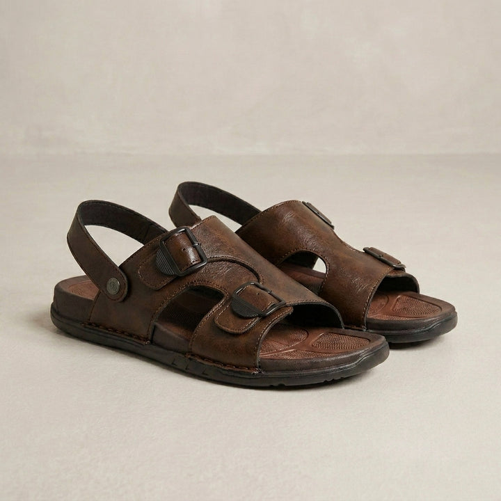 Comfort Slingback Sandals with Contoured Footbed