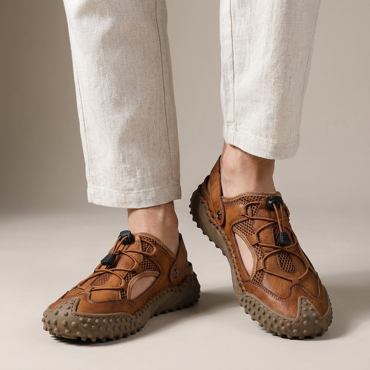Adventure Mesh Slip On Shoes with Rugged Grip Sole
