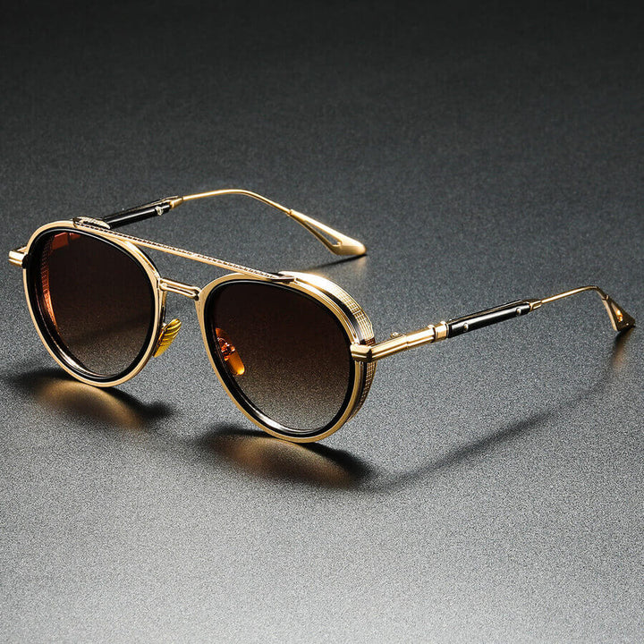 Alessio Heritage Round Sunglasses