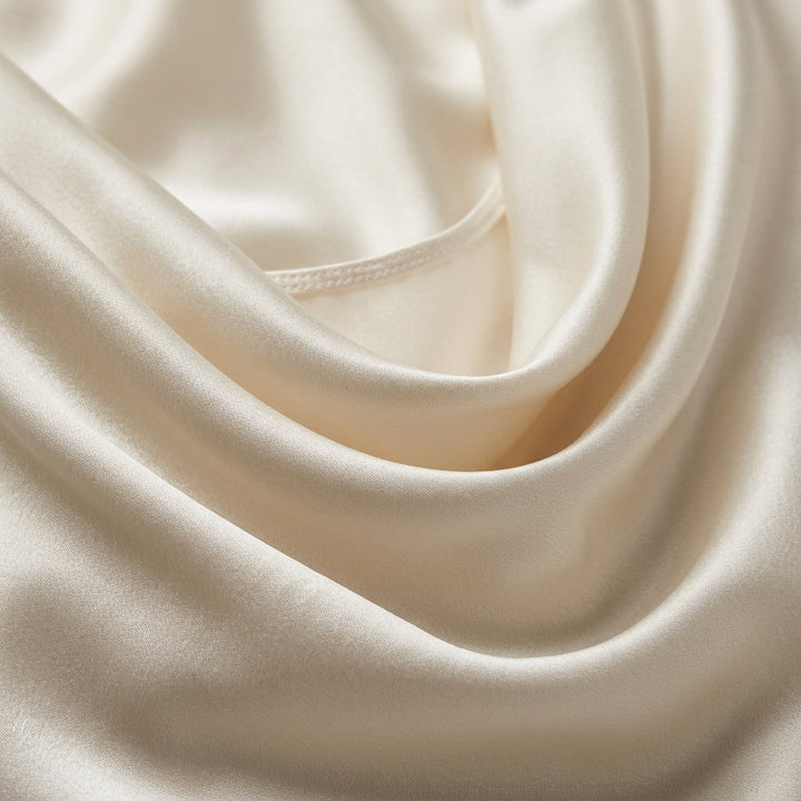 Elegant Blouse with Draped Cowl Neck and Long Sleeves