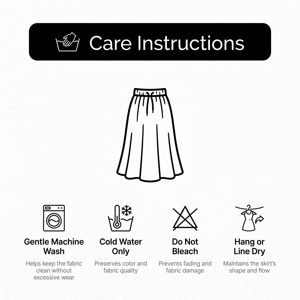 Ribbed A Line Knit Skirt with Flared Silhouette
