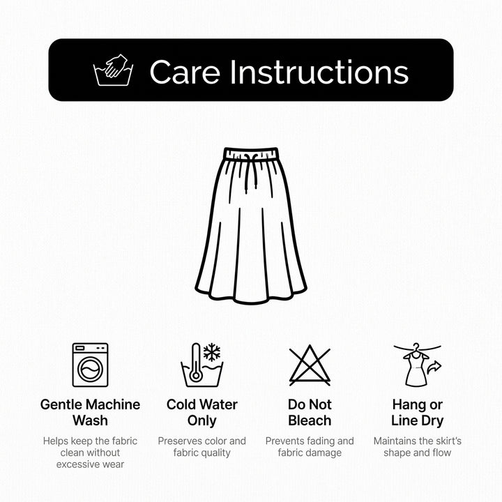 Ribbed A Line Knit Skirt with Flared Silhouette