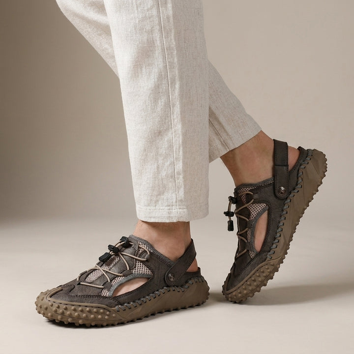Adventure Mesh Slip On Shoes with Rugged Grip Sole