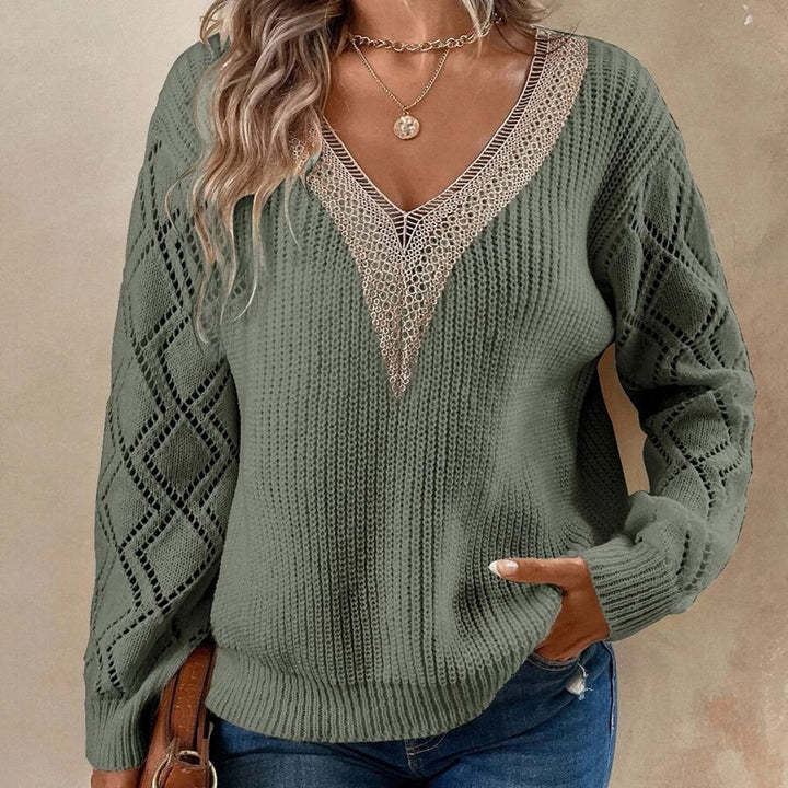 Crochet Lace Sweater