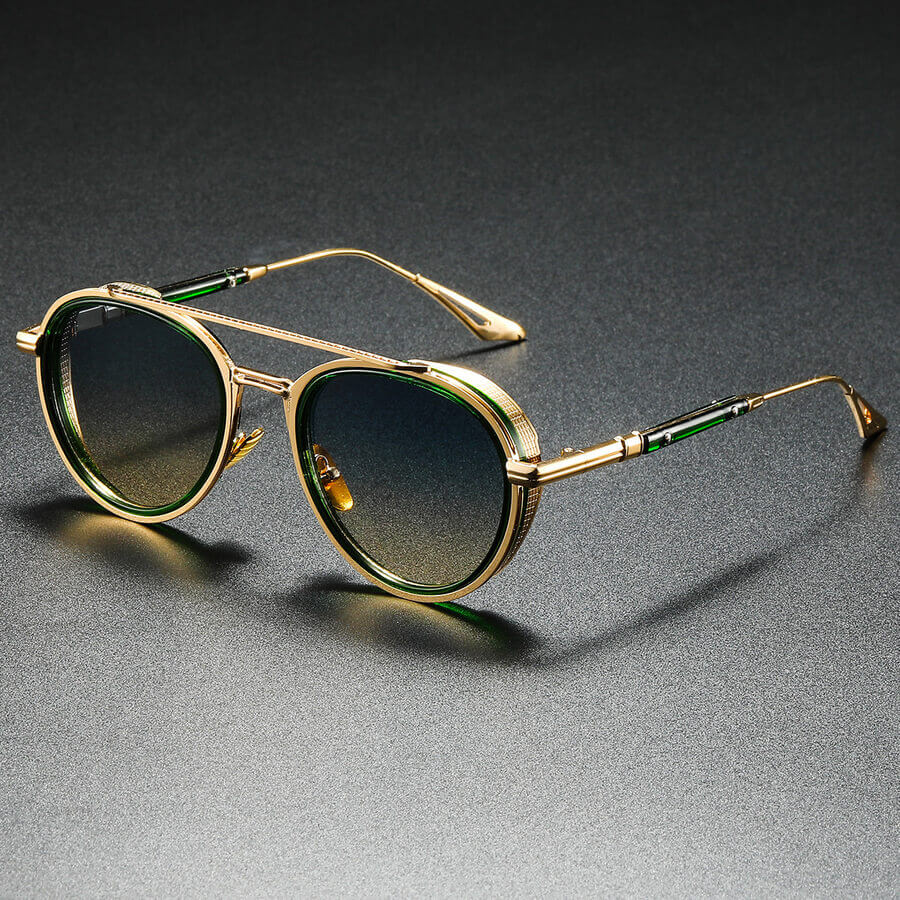Alessio Heritage Round Sunglasses