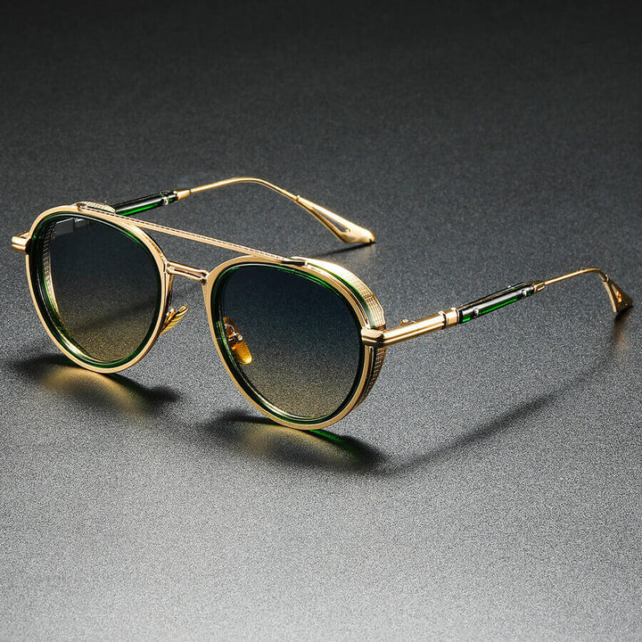 Alessio Heritage Round Sunglasses