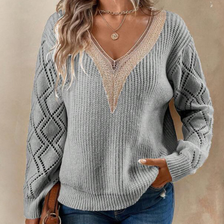 Crochet Lace Sweater