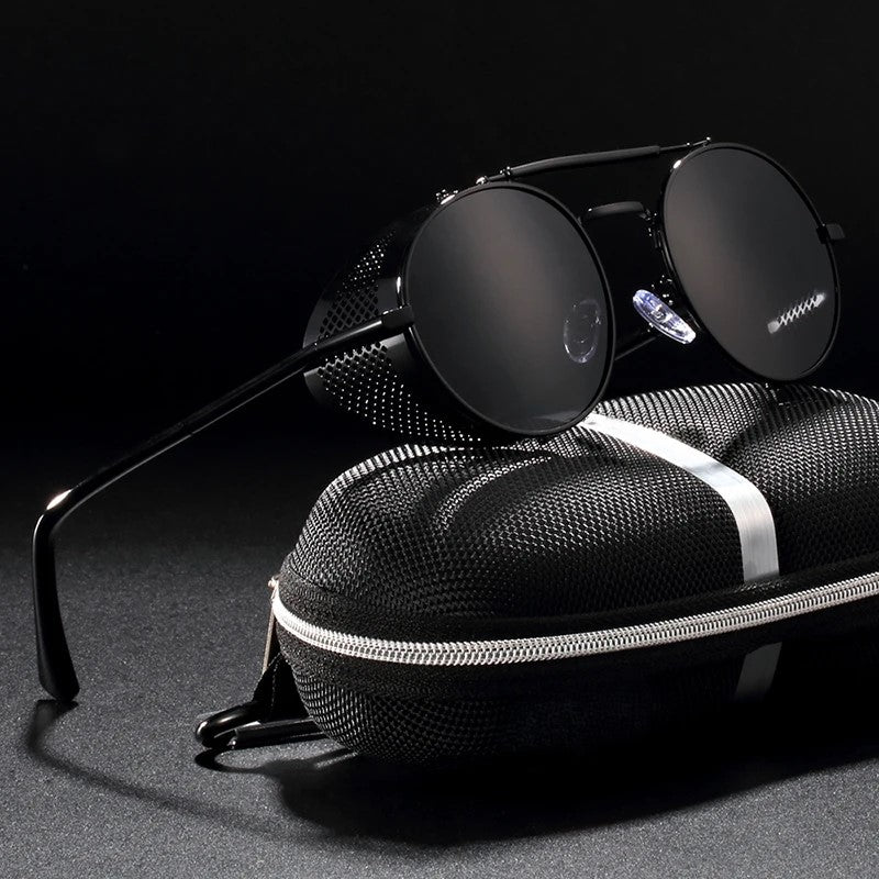 Orion Luxe Polarized Round Aviator Sunglasses