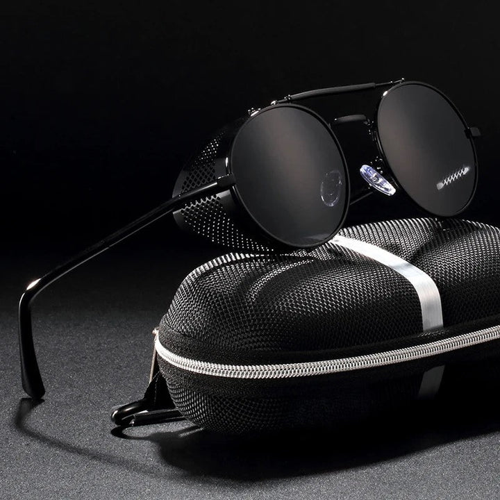 Orion Luxe Polarized Round Aviator Sunglasses