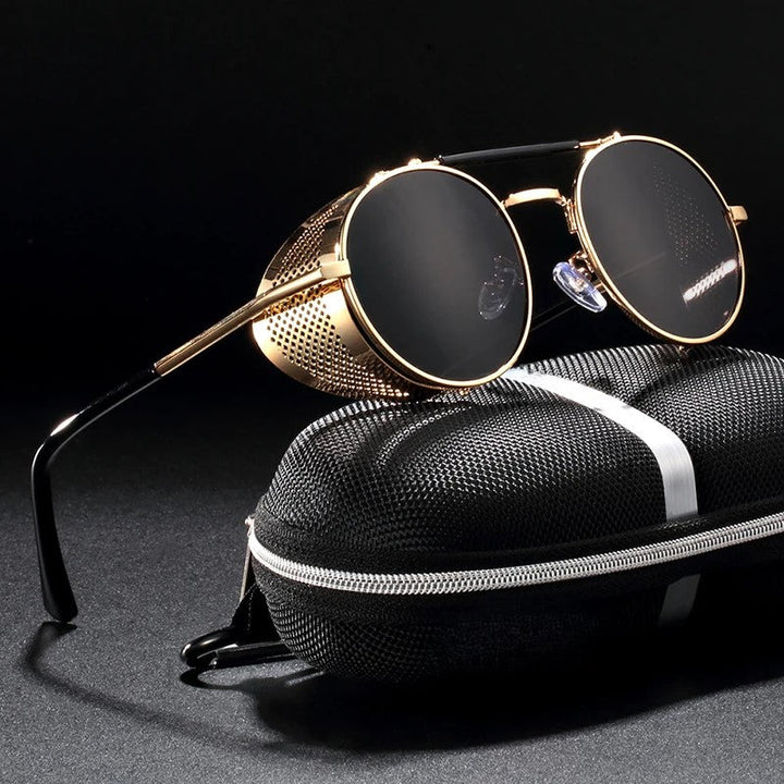 Orion Luxe Polarized Round Aviator Sunglasses