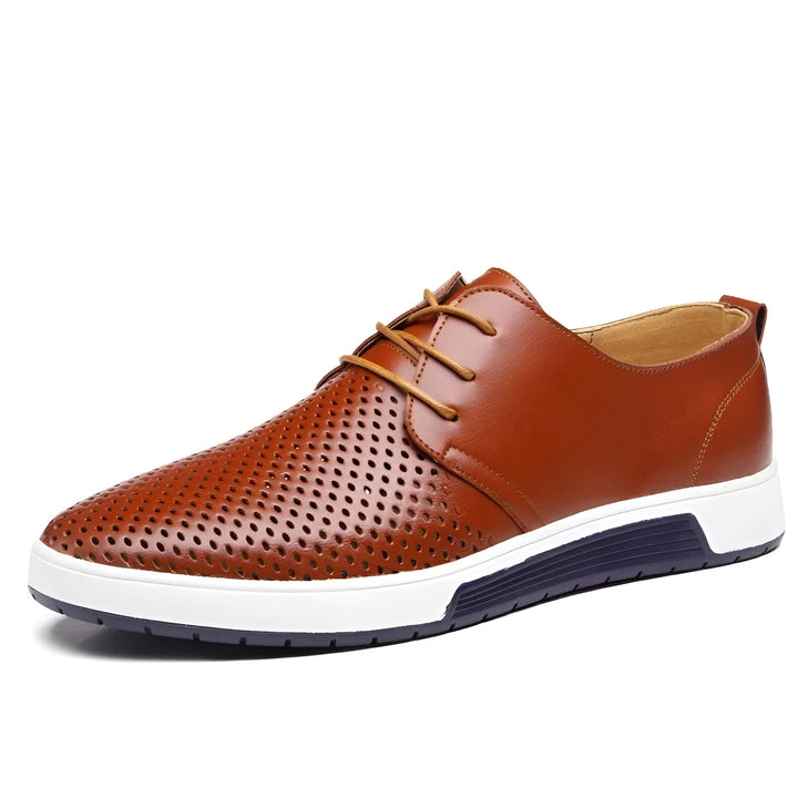 Morello Perforated Low Top Sneaker