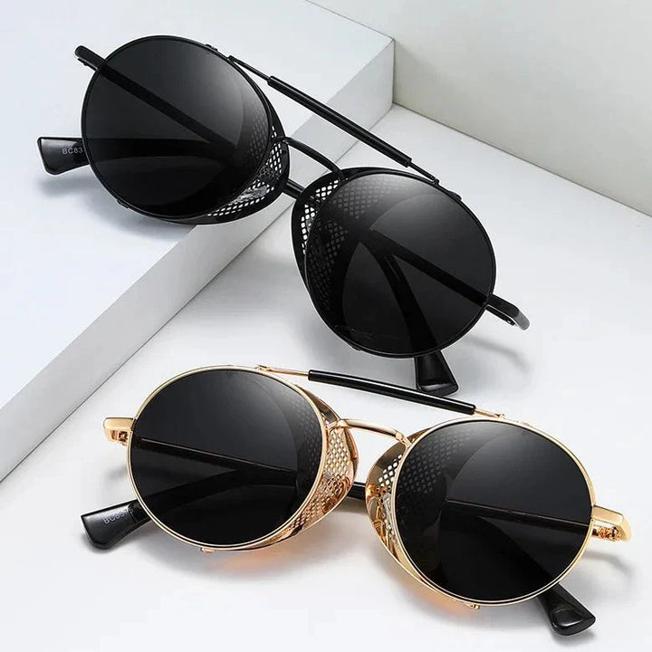 Orion Luxe Polarized Round Aviator Sunglasses