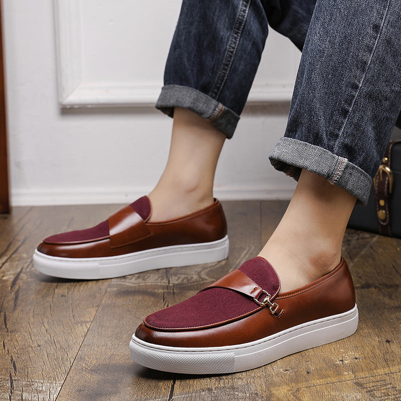 Arthur Loafer Sneaker | Horsebit Detail Two-Tone Loafer Sneaker
