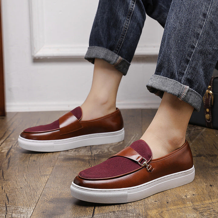 Arthur Loafer Sneaker | Horsebit Detail Two-Tone Loafer Sneaker