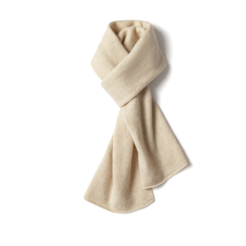 Harry Knit Mid-Length Scarf | Solid Casual Wear Scarf