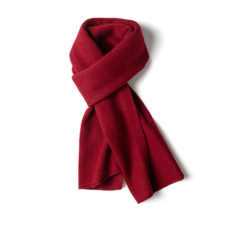 Harry Knit Mid-Length Scarf | Solid Casual Wear Scarf
