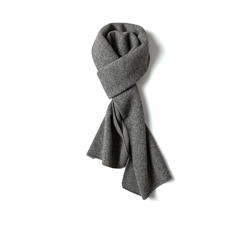 Harry Knit Mid-Length Scarf | Solid Casual Wear Scarf