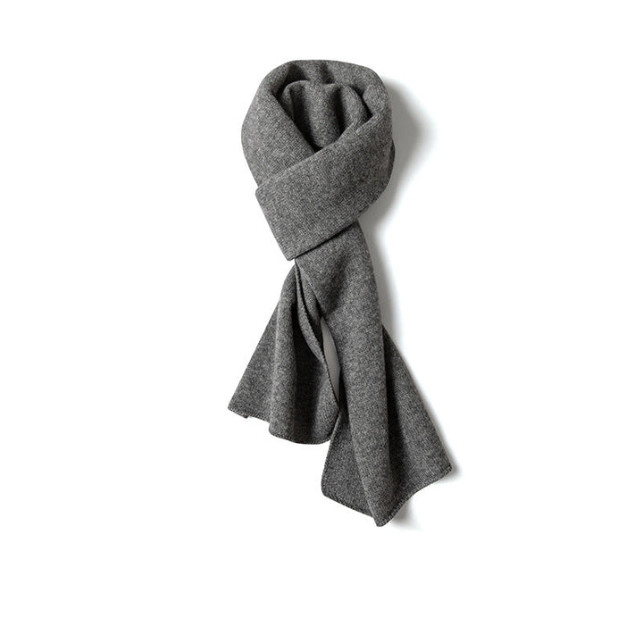 Harry Knit Mid-Length Scarf | Solid Casual Wear Scarf