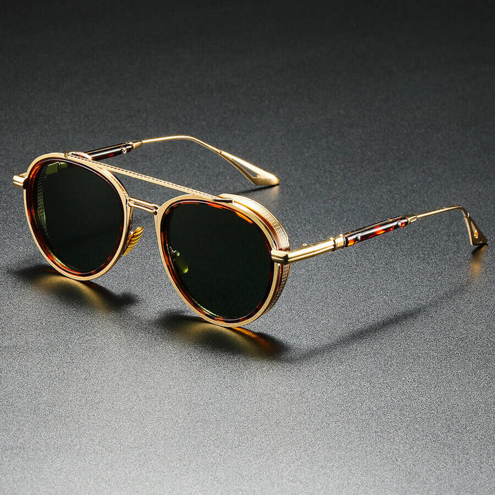 Alessio Heritage Round Sunglasses