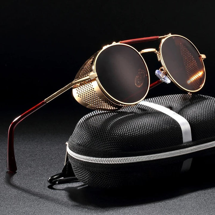 Orion Luxe Polarized Round Aviator Sunglasses