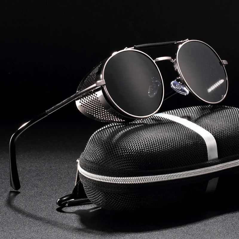 Orion Luxe Polarized Round Aviator Sunglasses