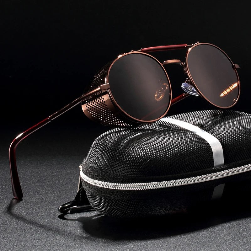 Orion Luxe Polarized Round Aviator Sunglasses