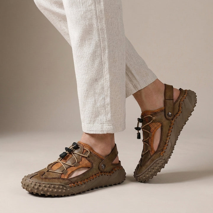 Adventure Mesh Slip On Shoes with Rugged Grip Sole