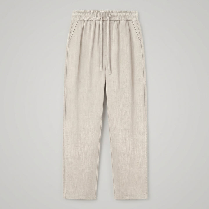 Haru Cropped Linen Pants