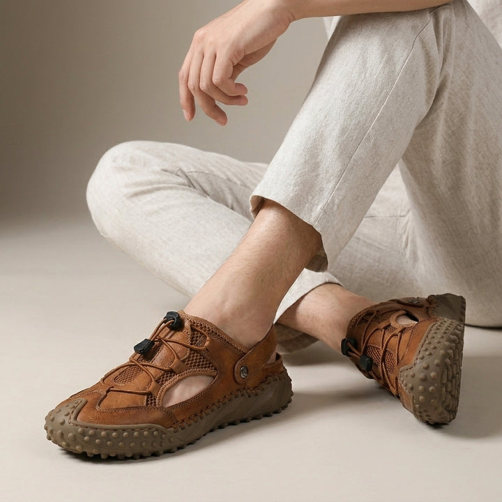 Adventure Mesh Slip On Shoes with Rugged Grip Sole