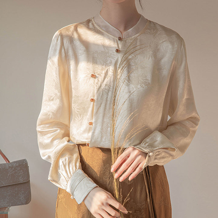 Daiyu Silky Long-Sleeve