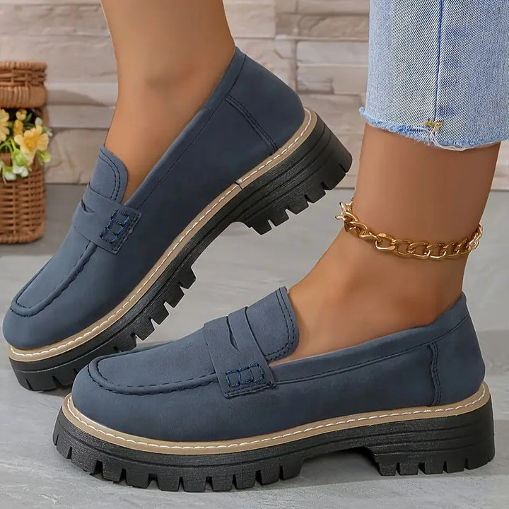 Arley Loafers - Chunky Sole - Slip On - Casual Style